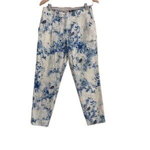 Tallia tie dyed Mens casual artwork pants size 30X30